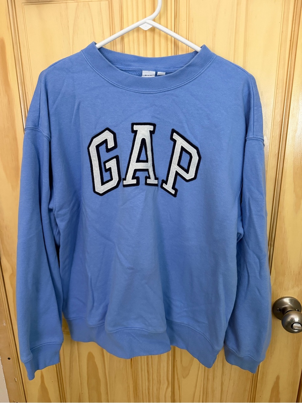 GAP Light Periwinkle Crewneck Sweatshirt